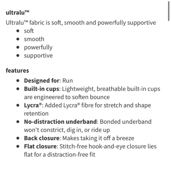 Lululemon Enlite Bra - Picture 3 of 7